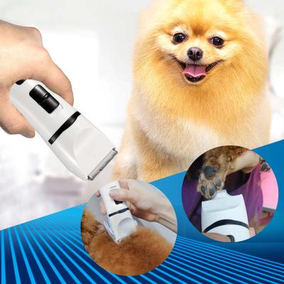 Ceramic Removable Blade Dog & Cat Grooming Clipper, White
