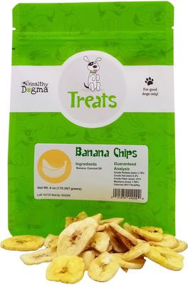 Grain-Free Banana Chips Dog Treats, 6-oz bag