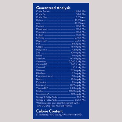 Multi Flavors Crunchy Biscuit Dog Treats, Medium