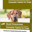 Quad Dewormer for Hookworms, Roundworms, Tapeworms & Whipworms for Large Breed Dogs, 2 count