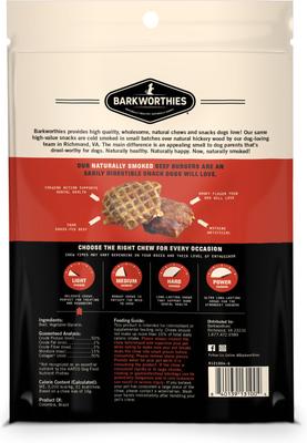 2-in Smoked Beef Burgers Dog Treat, 6 count
