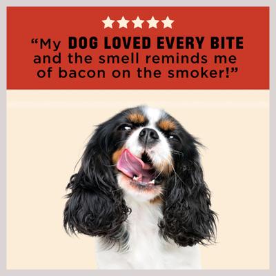 2-in Smoked Beef Burgers Dog Treat, 6 count