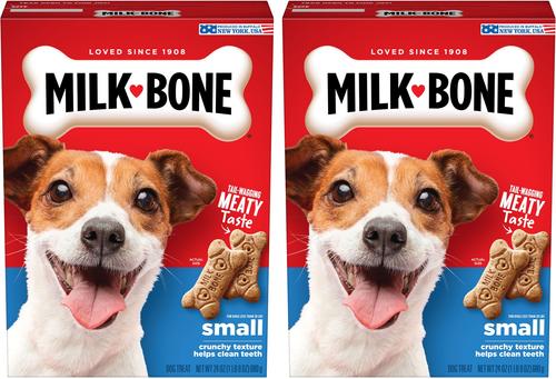 Original Small Biscuit Dog Treats, 1.5-lb box, bundle of 2