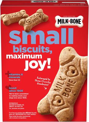 Original Small Biscuit Dog Treats, 1.5-lb box, bundle of 2