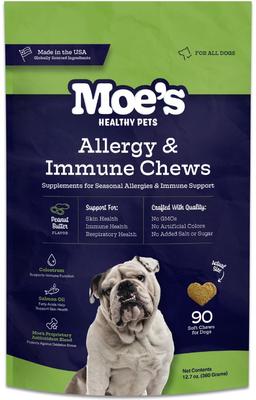 Allergy & Immune Peanut Butter Dog Supplements, 90 count