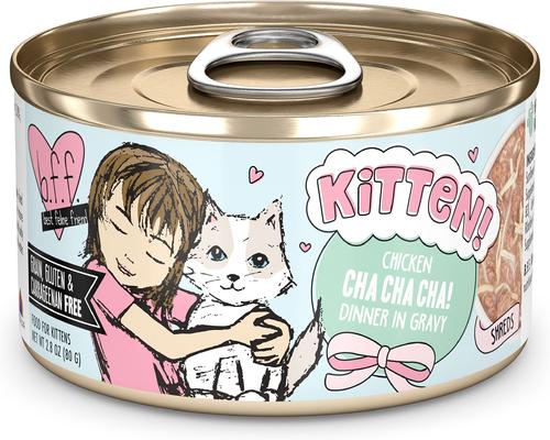 Kitten Cha Cha Cha Wet Cat Food, 2.8-oz can, case of 12