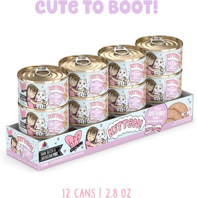 Kitten Cute to Boo Wet Cat Food, 2.8-oz can, case of 12