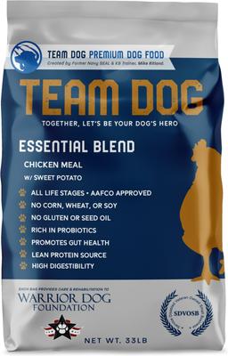 Chicken Meal & Sweet Potato 26/20 Essential Blend Premium Dry Dog Food, 33-lb bag