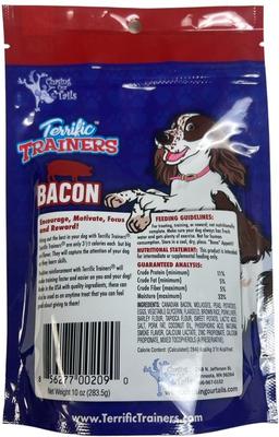 Terrific Trainers Bacon Soft & Chewy Dog Treats, 10-oz bag