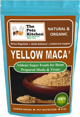 Yellow Maca Powder Dog & Cat Supplement, 8-oz bag