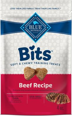 Blue Bits Tempting Turkey Recipe Soft-Moist Training Dog Treats, 4-oz bag