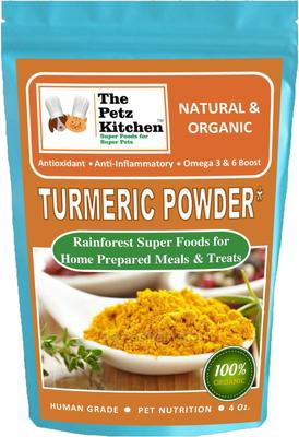 Turmeric Powder Dog & Cat Supplement, 4-oz bag