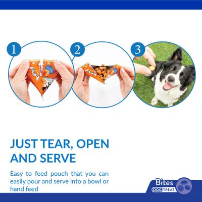 Churu Fun Bites Chicken with Cheese Grain-Free Soft & Chewy Dog Treats, 0.42-oz, pack of 8