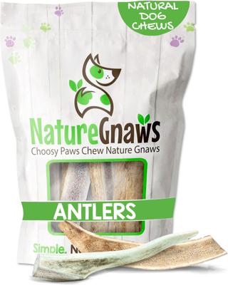 Golosinas masticables para perros Antler, bolsa de 8 oz