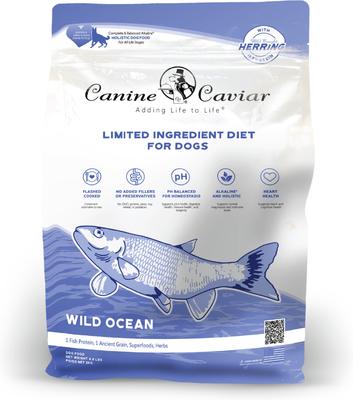 Limited Ingredient Diet Wild Ocean Holistic Entrée All Life Stages Grain-Free Dry Dog Food, 11-lb bag