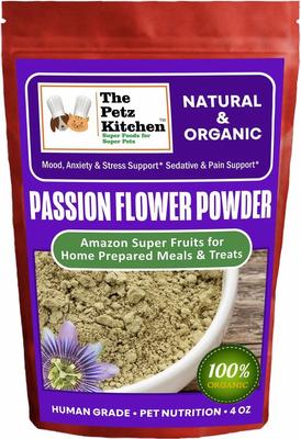 Passion Flower Powder Dog & Cat Supplement, 4-oz bag