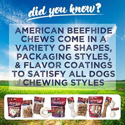 Beefhide Chips Chicken Flavored Dog Hard Chews, 22-oz bag