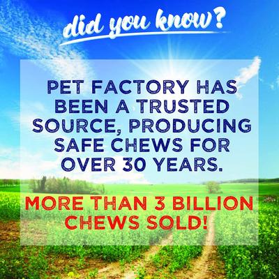 Beefhide Chips Chicken Flavored Dog Hard Chews, 22-oz bag