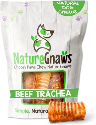 3-in Beef Trachea Dog Chew Treats, 12 count