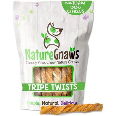 Galletas masticables naturales para perros con tripas de res de 4 a 5 pulgadas, 20 unidades