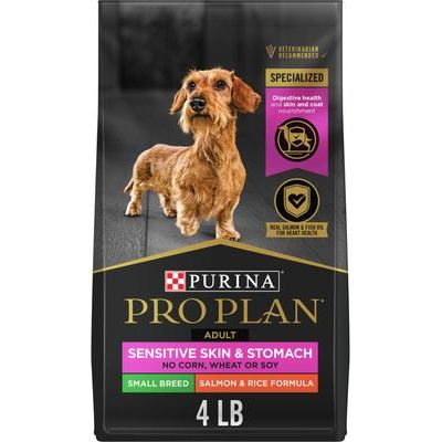 Alimento seco para perros adultos de razas pequeñas con piel y estómago sensibles, bolsa de 16 lb