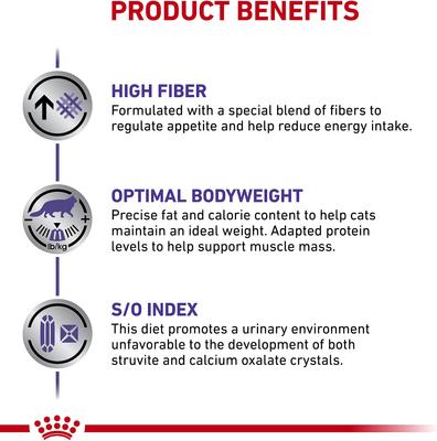 Adult Weight Control Dry Cat Food, 3.3-lb bag