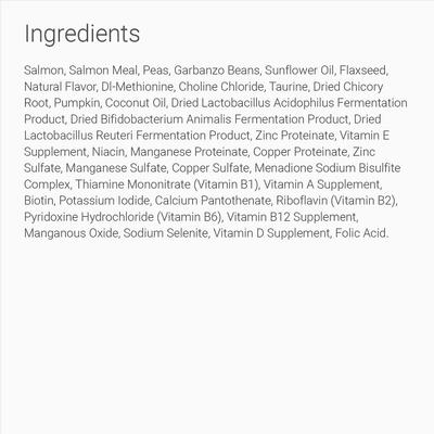 Osopure Grain-Free Limited Ingredient Salmon & Garbanzo Bean Formula Dry Cat Food, 4-lb bag