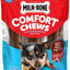 Golosinas masticables de carne de res real para perros Comfort Chews, 9 unidades