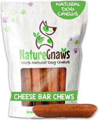 Cheese & Bacon Bar Bones Dog Chew Treats, 4 count