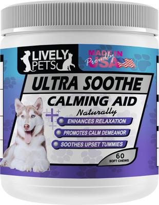 Ultra Soothe Calming Aid Dog Soft Chews, 60 count