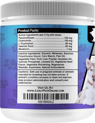 Ultra Soothe Calming Aid Dog Soft Chews, 60 count