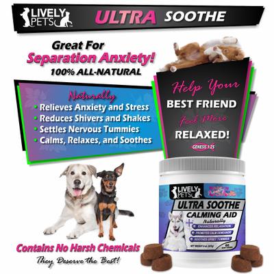 Ultra Soothe Calming Aid Dog Soft Chews, 60 count