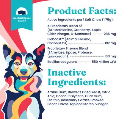 Grass Burn Lawn Protection Soft Chews Urine Neutralizer Supplement for Dogs, 120 count