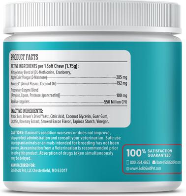 Grass Burn Lawn Protection Soft Chews Urine Neutralizer Supplement for Dogs, 120 count