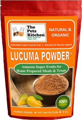 Lucuma Powder Dog & Cat Supplement, 4-oz bag