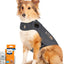 Bundle: ThunderShirt Classic Anxiety & Calming Vest, Heather Grey, X-Small + ThunderEase Pheromone Spray for Dogs