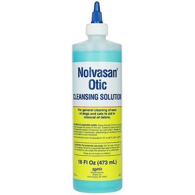 Solución limpiadora ótica, botella de 4 onzas líquidas