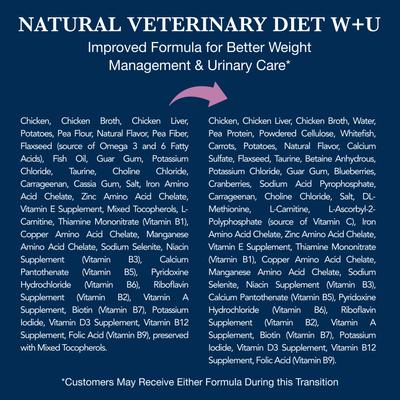 W+U Weight Management + Urinary Care Chicken Wet Cat Food, 5.5-oz can, 24 count