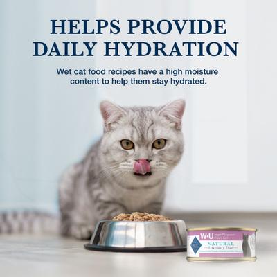 W+U Weight Management + Urinary Care Chicken Wet Cat Food, 5.5-oz can, 24 count