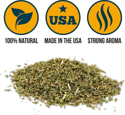 Bundle: OurPets Cosmic Catnip, 2.25-oz jar & Frisco Moppy Ball Cat Toy, Blue