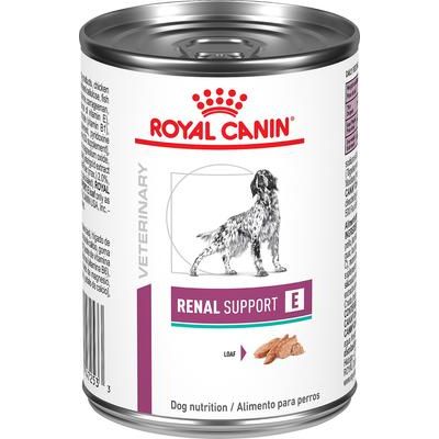 Alimento enlatado para perros Adult Renal Support E Loaf, 13.5 oz, caja de 24