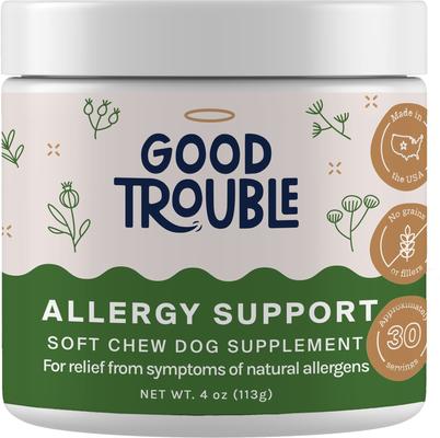 Allergy Support Chew Supplement for Dogs, 30 count