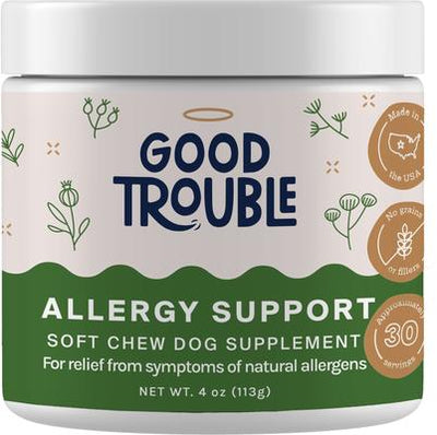 Allergy Support Chew Supplement for Dogs, 30 count