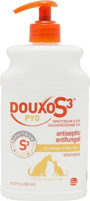 PYO Antiseptic Antifungal Chlorhexidine Dog & Cat Shampoo, 16.9-oz bottle