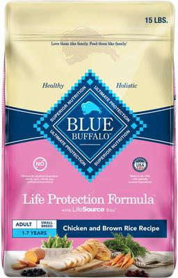 Life Protection Formula Small Breed Adult Chicken & Brown Rice Recipe Dry Dog Food, 15-lb bag