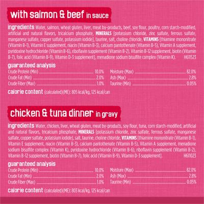 Surfin' & Turfin' Favorites Variety Pack Canned Cat Food, 5.5-oz, case of 40