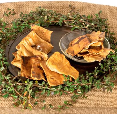 Beefhide Chips Peanut Butter Flavored Dog Hard Chews, 22-oz bag