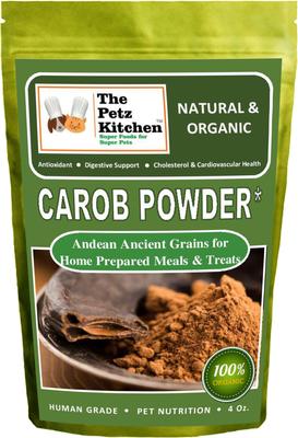 Carob Powder Dog & Cat Supplement, 4-oz bag