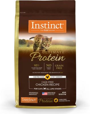Ultimate Protein Cage-Free Duck Recipe Grain-Free Dry Cat Food, 4-lb bag