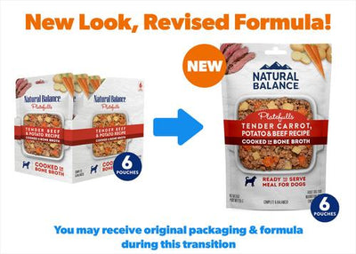 Original Ultra Platefulls Tender Carrot, Potato & Beef Recipe Wet Dog Food, 9-oz pouch, case of 12